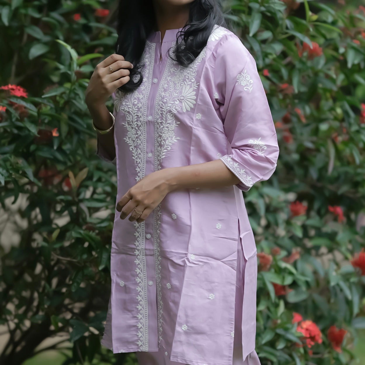 Ruhani Chikankari Co-ord Set