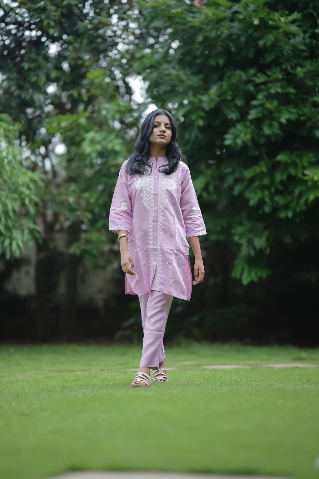 Ruhani Chikankari Co-ord Set