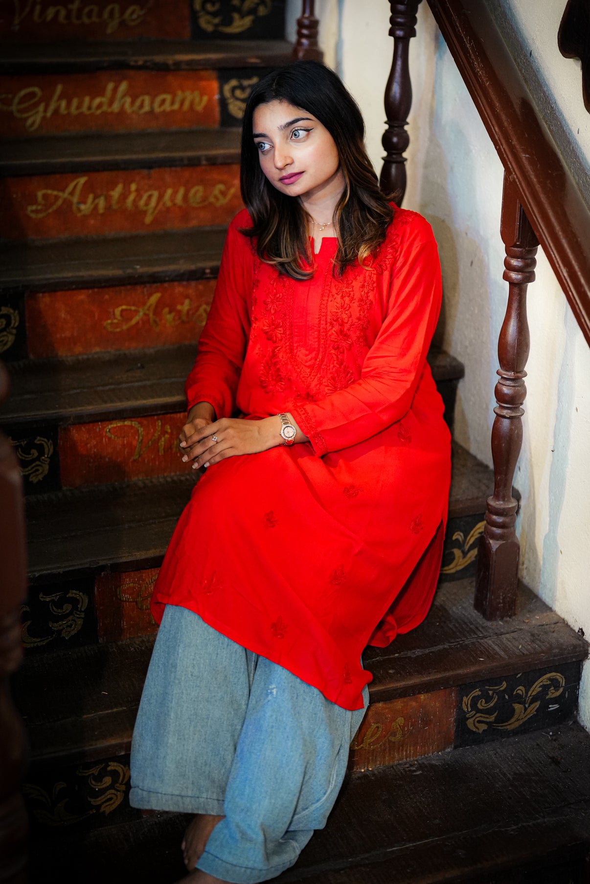 Naaz Chikankari Kurta